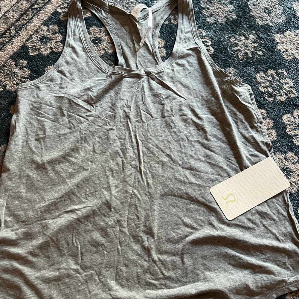 lululemon athletica Gray Tank Top